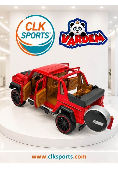 Die Cast 1:22 Sesli Ve Işıklı Buharlı Çek Bırak G-lüx Metal Jeep