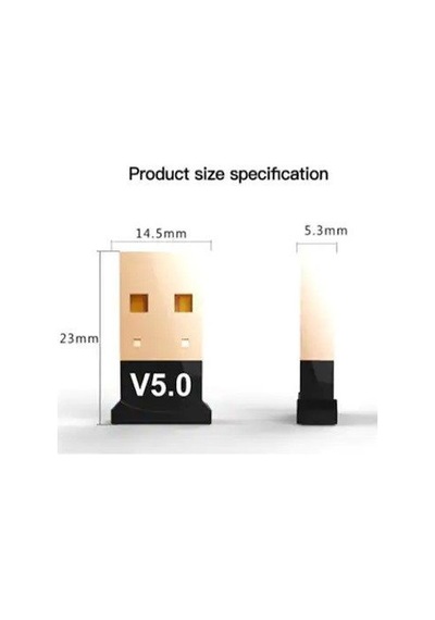 Mini USB Bluetooth v5.0 Dongle Bluetooth Adaptör Hub