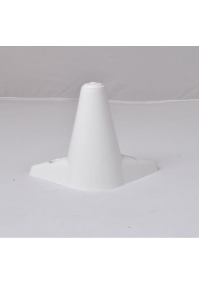 Zeygen Zirve Plastik Mobilya Baza Koltuk Kanepe Ayak 4 Adet 12 Cm Beyaz