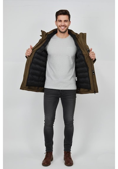 Dynamo Erkek Kapüşonlu Spor Mont 2 Parça Regular Fit 3361 Bgl-st04901 Açık Kahverengi Dynamo Erkek Kapüşonlu Spor Mont 2 Parça Regular Fit 3361 Bgl-st04901 Açık Kahverengi