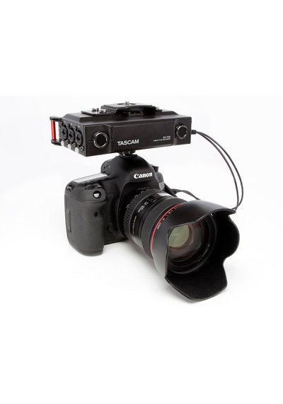 Tascam Dr-70d Dslr Makina İçin Dört Kanallı Ses Kayıt Cihazı