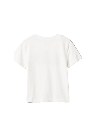 Gap V-logo Tee T-shirt - 609749-9912 Krem