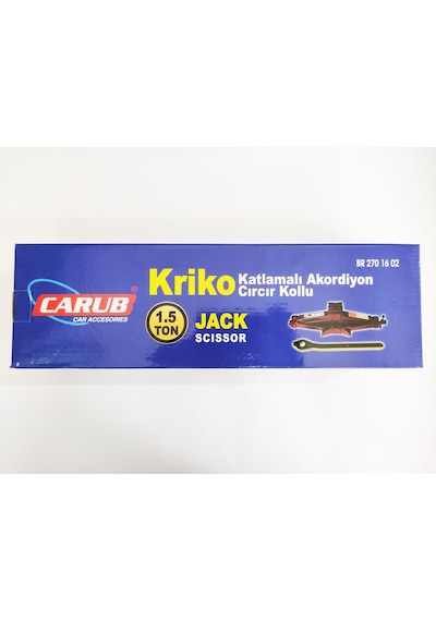 Replax Kriko 1,5 Ton Cırcırlı Kollu Kutulu