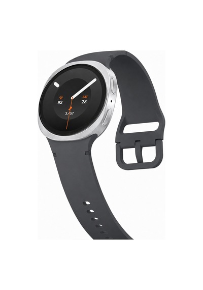 Samsung Galaxy Uyumlu Apple Watch Uyumlu 9 44mm 40mm İle  Metal Tokalı Purelux Soft Silikon Kordon