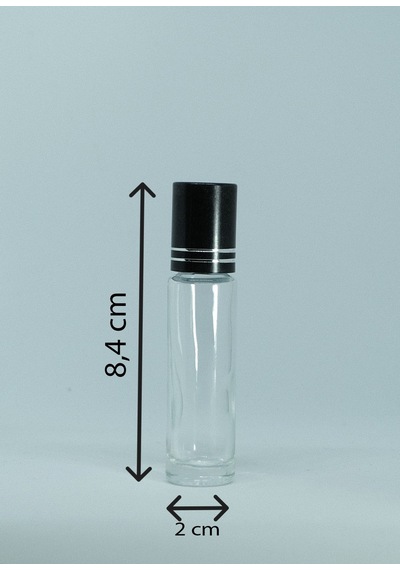 Boş Parfüm Şişesi 10 ML 10 Adet Boş Roll-on Şişe
