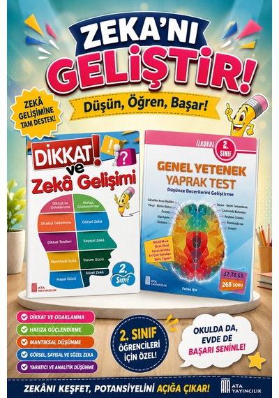 2.sınıf Dikkat Ve Zeka Gelişimi - Genel Yetenek Yaprak Test