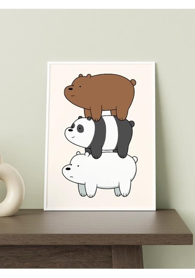 We Bare Bears Tasarımlı 24*33 cm 350 gr. Kuşe Kağıt Poster PYTKP We Bare Bears Tasarımlı 24*33 cm 350 gr. Kuşe Kağıt Poster PYTKP