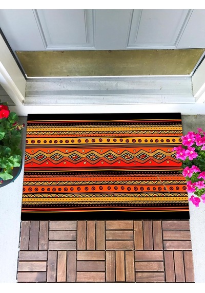 Dekoratif Kapı Önü Paspası Dekoratif Kapı Paspası Dış Mekan Paspas Ev Içi Paspası 45x70cm Diğer