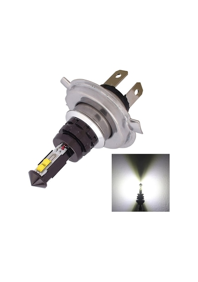 Sones H4 20w 800lm Beyaz Işık 4 Cree Xt-e Led Araç Gündüz Çalışan Işık Far Ampulü, Dc 12-24v