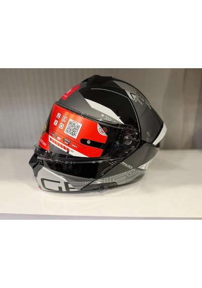 Mt Helmets Mt Genesis Sv Atempo B2 Motosiklet Kaskı Gri Siyah