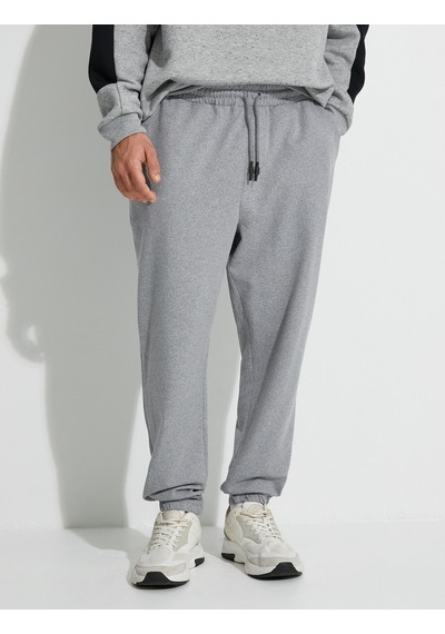 Koton Jogger Eşofman Altı Beli Bağcıklı Cep Detaylı Gri 4wam40003mk 4WAM40003MK027 Gri