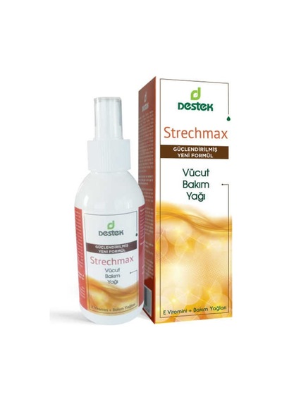 Destek Strechmax Vücut Bakım Yağı 150 ML