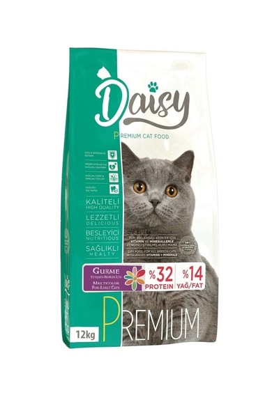 Daisy Premium Multi Color Tavuklu Yetişkin Kedi Maması 12 Kg