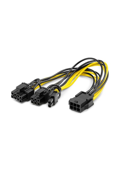 Sata Power Y Kablosu 2 In 1 - Siyah Hdx5536