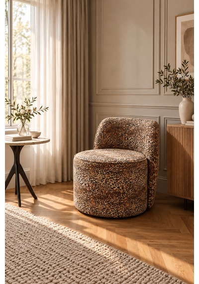 Valerona Leopar 360 Dönen Berjer Koltuk