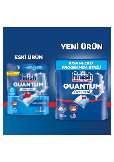 Finish Quantum Özel Seri Bulaşık Makinesi Deterjanı Kapsül Tablet 100 Adet