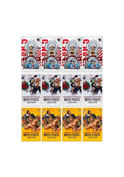 Cantex Tech One Piece Oyun Kartı 3 Seri 12 Paket Bir Arada