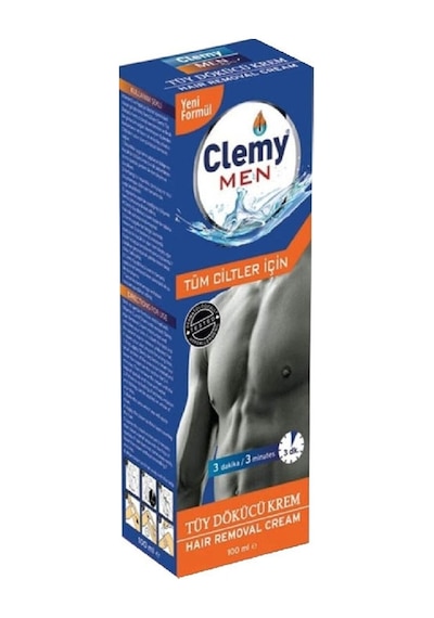 Clemy 100ml Tüy Dök.krem Erkek Normal