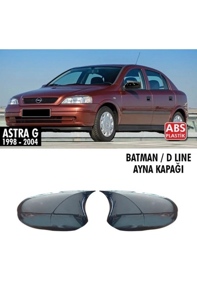Opel Astra G Batman Yarasa Ayna Kapağı 1998-2004 Piano Black