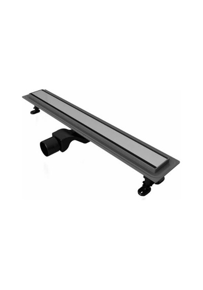 Kabinet - Patara 60 Cm Duş Kanalı Mat Gümüş, Ø50 Yandan Çıkışlı - Pt060.00a.mg.580
