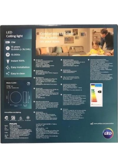 Philips Uyumlu 17w 27k Led Plafonyer Sarı