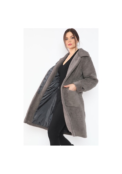 Z6667 Dewberry Bayan Peluş Kaban-füme