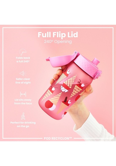 Çocuk Suluk - Dondurma- 350 Ml - Sızdırmaz - Bpa İçermeyen