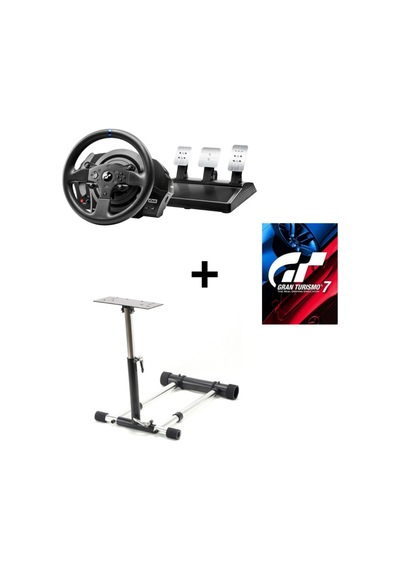 Thrustmaster T300 Rs Direksiyon Seti + Direksiyon Standı Set + Gran Turismo 7 Ps4 Oyunu