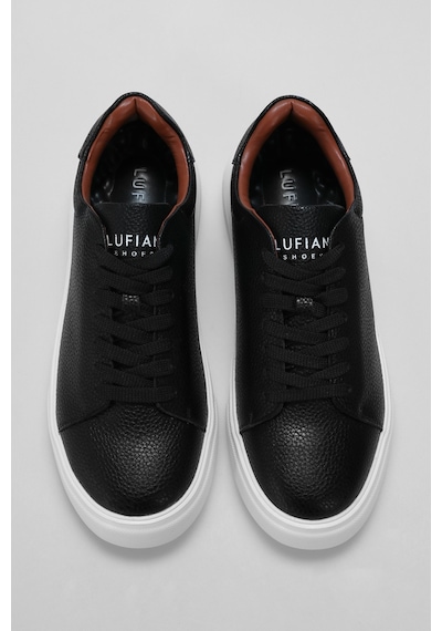 Lufian Tommy Erkek Sneaker Ayakkabı Siyah Siyah 111230280100100