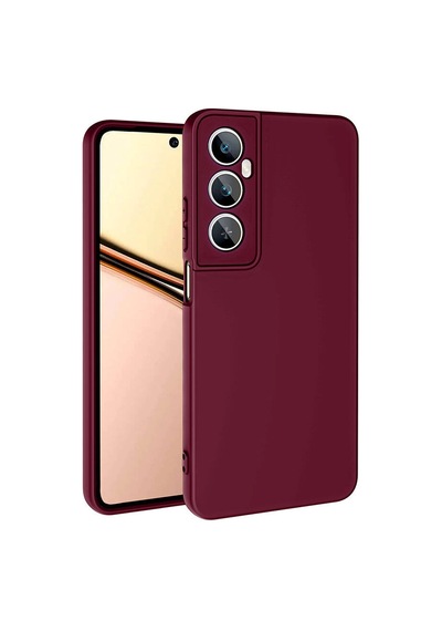 Zore Realme C65 4g Kılıf Nvth Mara Lansman Kapak-koyu Mor