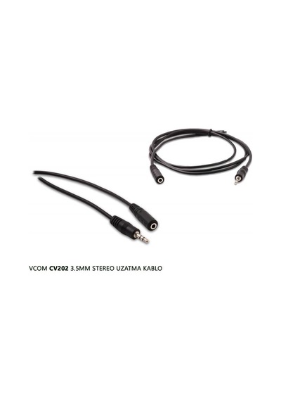 Vcom Cv202 3.5Mm 5Mt Stereo Uzatma Kablo