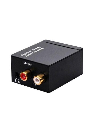 Dijital To Analog Optik 3.5Mm Kulaklık Ses Çıkış Tos Rca Digital