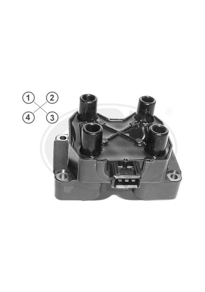 Ateşleme Bobini - Alfa Romeo 164, 75, 155, 33, 145, 1310, Pick Up, 1309, Nova, Punto, Tipo, Bravo, Scudo, Stilo, Croma, Fiorino, Idea, Uno, Marea, Br