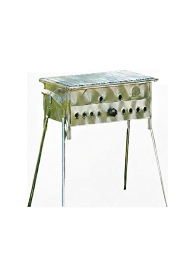 Birçelik Btm-01 Standart Lav Taşlı Tüplü Mangal 32x44x22 Cm Gri