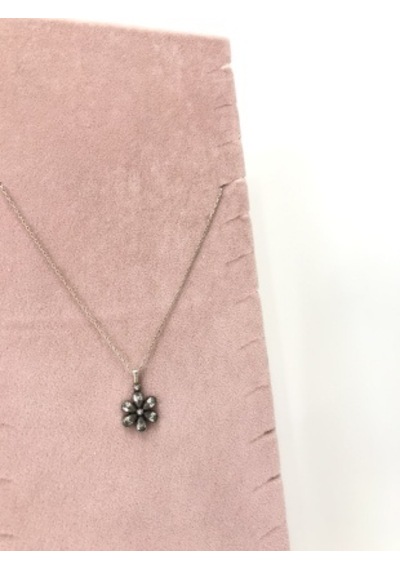 Ayaklı PEMBE  kolye -zincir sergileme standı (23 kesik) Pembe