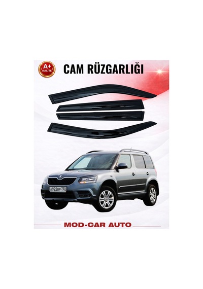 Peugeot 308 2013+ Araca Özel Premium Cam Rüzgarlığı A+ Pianoblack