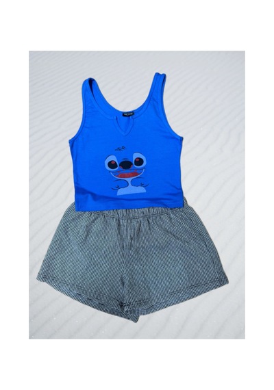 Pazarız Pembecin Şortlu Pijama Takımı Babydol İp Askılı Yazlık Pamuklu Kolsuz Mavi Gri Ayıcık Mavi Pazarız Pembecin Şortlu Pijama Takımı Babydol İp Askılı Yazlık Pamuklu Kolsuz Mavi Gri Ayıcık Mavi