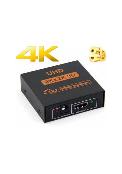 TriLine 4K Ultra HD 3D 2 Port HDMI Splitter Çoğaltıcı