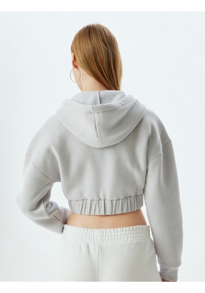 Koton Crop Sweatshirt Kapüşonlu Fermuarlı Korse Detaylı Cepli Şardonlu Ekru 5wal10050ık Ekru Koton Crop Sweatshirt Kapüşonlu Fermuarlı Korse Detaylı Cepli Şardonlu Ekru 5wal10050ık Ekru