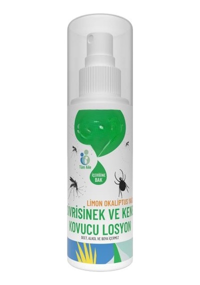 %100 Doğal Sivrisinek Ve Kene Kovucu Sprey Krem 100 Ml