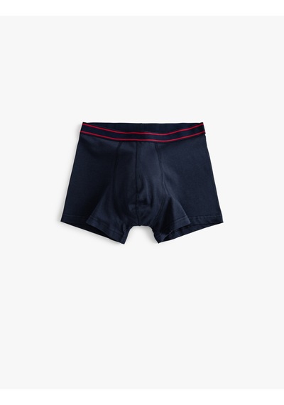 Koton Boxer Seti 3'lü Pamuklu Baskılı Çok Renkli Lacivert 5wlm90046mk