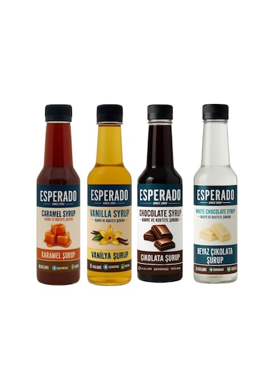 Şekersiz Sugar Free - Vanilya Karamel Beyaz Çikolata Çikolata 4 Lü Set 250 Ml X 4 Ad. Diğer
