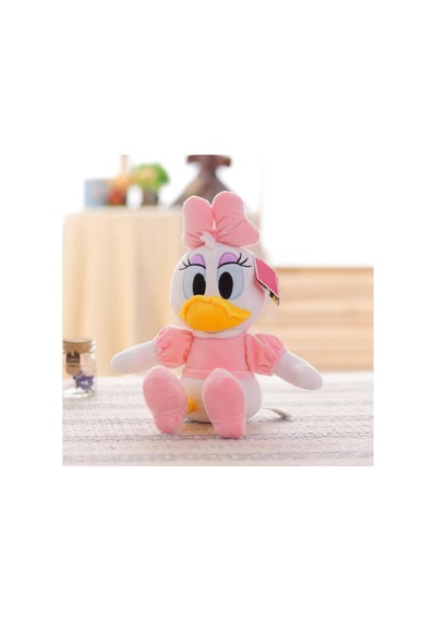 İthal Soft Kumaş Xl Boy Donald Duck & Daisy Duck Peluş Oyuncak Uyku & Oyun Arkadaşı Çeşitleri 60 Cm. Pembe