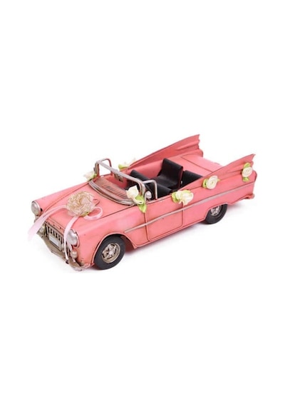 Dekoratif Metal Vintage Gelin Arabası Klasik Chevrolet Araba 24 C