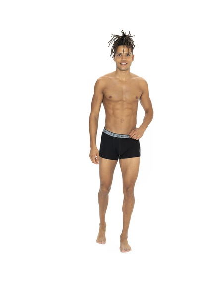 U.s. Polo Assn. 80540 Siyah - Bordo - Antrasit 3 Lü Boxer Siyah - Bordo - Antrasit