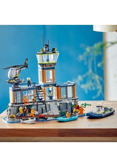 Lego Polis Hapishane Adası, 7 Yaş Ve Üzeri İçin Eğlenceli Oyuncak Seti