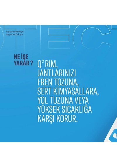 Gyeon Q² Rim Evo Jantlara Özel Koruyucu Seramik Kaplama - 30 Ml