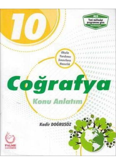 10.Sınıf Coğrafya Konu Anlatım - Palme Yayınevi