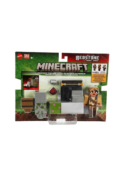Minecraft 3.25" Figürler - İkili Paket Trapper's Trıpwıre Jkk09