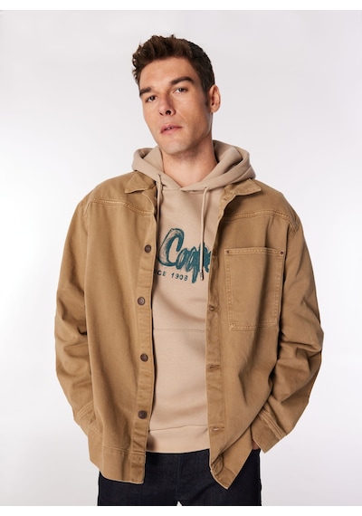 Lee Cooper Vizon Erkek %100 Pamuk Ceket 251 Lcm 231003 Veron Vızon
